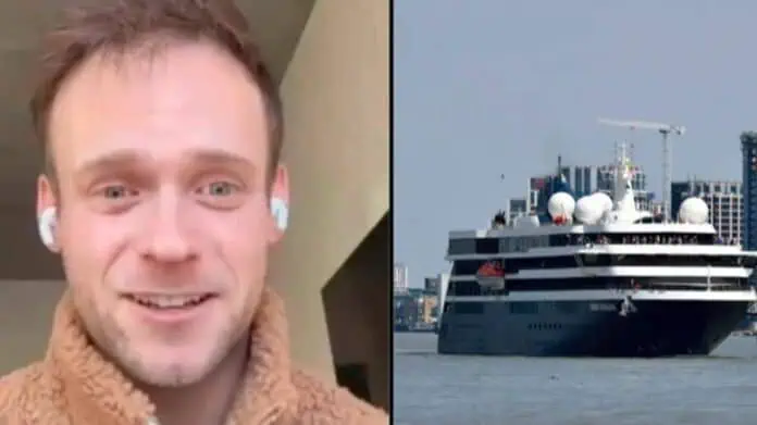 Homem compra apartamento em navio de cruzeiro porque é mais barato e ele poderá viajar pelo mundo