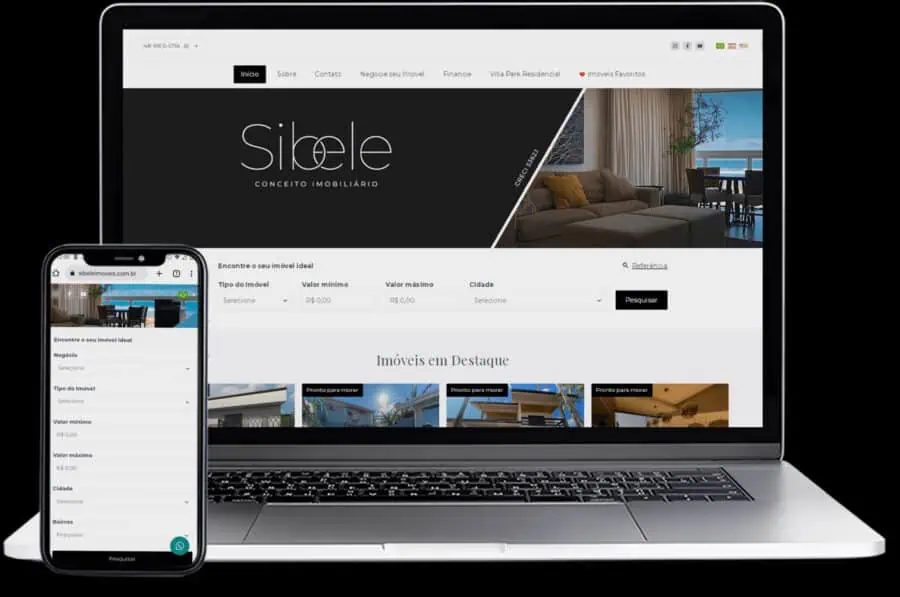 Site para corretor de imóveis: crie o seu e teste grátis por 7 dias